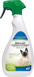 Spray répulsif intérieur & extérieur chats - Francodex - 650 ml