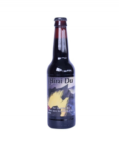 Bière noire Hini Du de type Stout - Brasserie An Alarc'h - 4,5° - 33 cl