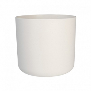 Cache-pot B.for Soft rond - Elho - blanc - 25 cm