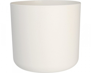 Cache-pot B.for Soft rond - Elho - blanc - 22 cm