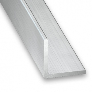 Cornière aluminium brut CQFD - 40x40x1.5 L 2.5 m 