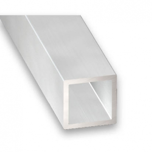 Tube carré aluminium CQFD - 20x20x1.5 L 1m 