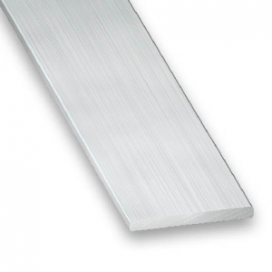 Plat aluminium brut CQFD - 25x2 L 1m  