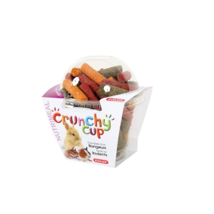 Crunchy Cup Candy Luzerne Carottes Betterave 200 g Zolux - Friandise pour rongeurs