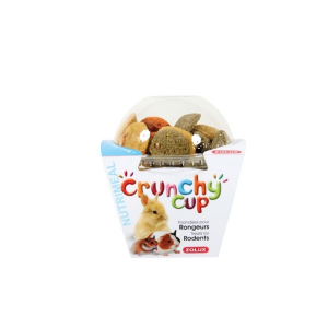 Crunchy Cup Candy Nature, Carotte, Luzerne 200 g Zolux - Friandise pour rongeurs