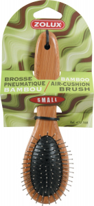Brosse pneumatique "Bambou" Small pour chien - Zolux