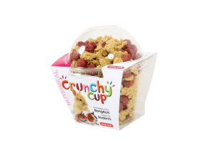 Crunchy Cup Nuggets Nature et pellets de betteraves 200 g Zolux - Friandise pour rongeurs