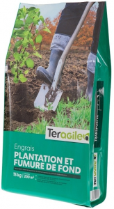 Engrais plantation et fumure de fond - Teragile - 15 kg