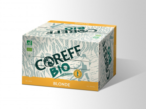 Pack de Bière Blonde Bio - COREFF - 20 x 25 cl