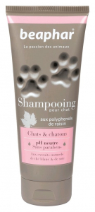 Shampooing pour chats et chatons 200 ml - Beaphar