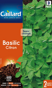 Basilic citron - Graines - Caillard
