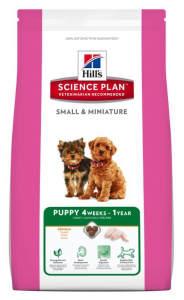 Aliment chien Science Plan Canine Puppy Small and Miniature au Poulet - Hill's - 1,5 Kg