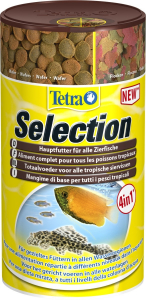 Tetra selection 250 ml - Aliment complet pour poissons tropicaux