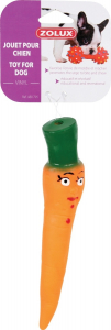 Jouet pour chien carotte en vinyle 21 cm - Zolux