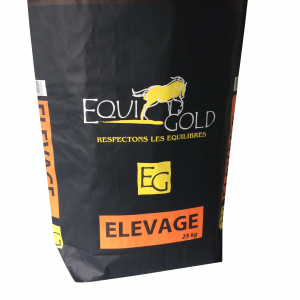 Aliment cheval en granulés Equigold Elevage - Sac de 25 kg