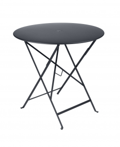 Table pliante Bistro - Fermob - Ø 77 cm - Carbone