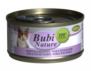 Bubi Nature Thon & Poisson blanc pour Chats - Bubimex - 70 g