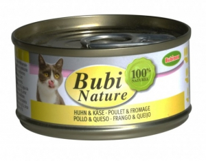 Bubi Nature Poulet & Fromage pour Chats - Bubimex - 70 g