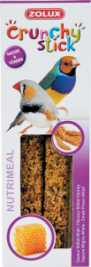 Crunchy Sticks Millet/Miel 85 g pour oiseaux exotiques Zolux - Friandise pour oieaux exotiques