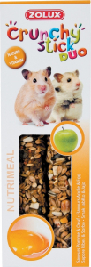 Crunchy Stick Pomme/Oeuf 115 g Zolux - Friandise pour hamster