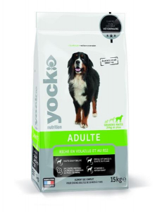 Croquettes Yock Nutrition pour chien - Grandes races - 15 kg