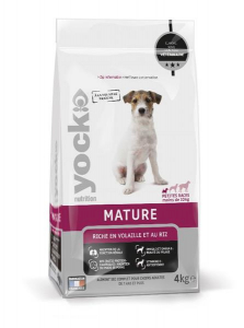 Croquettes Yock Nutrition Mature - Petits chiens - 4 kg
