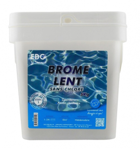 Brome permanent - pastilles 20 gr - EDG by Aqualux - 5 kg