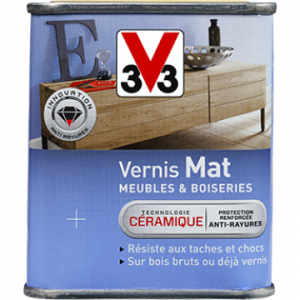 Vernis Bois Mat Incolore 375 Ml 375 Ml Vernis Intérieur à l'Eau Promade  Abtm103