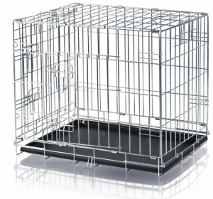 Cage de transport galvanisée - Trixie - 64 x 54 x 48 cm