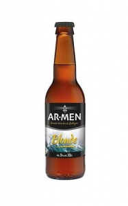 Bière blonde Bio - AR-MEN - 5° - 75 cl