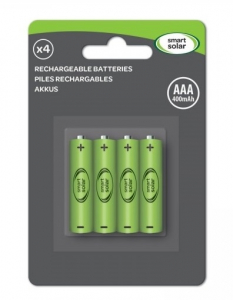 Piles x4 AAA - Smart Garden Products - 400 mAh