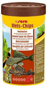 Aliment pour silures Wels-chips - Sera - 95 gr