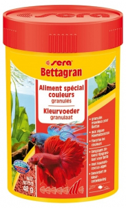 Aliment spécial couleurs granulés Bettagran - Sera - 48 gr