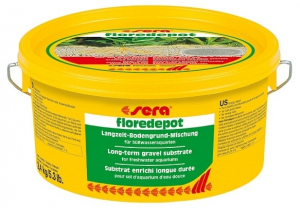 Substrat enrichi longue durée Floredepot - Sera - 2,4 kg