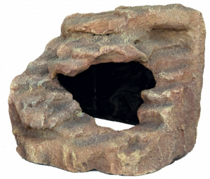 Rocher d'angle avec grotte et plateforme - Reptiland - Trixie - 21 cm