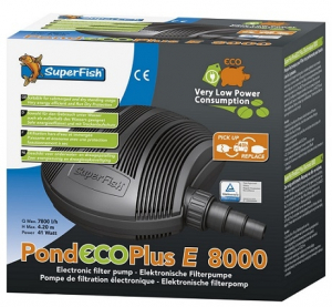 Pompe de bassin Pond Eco Plus E 8000 - Superfish - 8000 LH