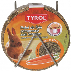 Palet de foin compressé aux carottes - Tyrol - 240 g