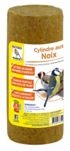 Cylindre Prêt à l'emploi aux noix pour oiseaux - Natures Market - 850 gr