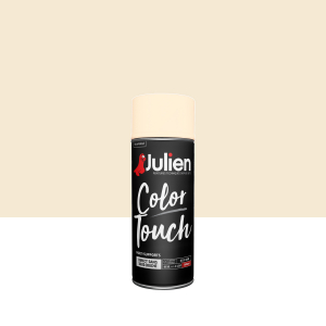 Aérosol Color Touch - Peintures Julien - Brillant - Blanc cassé - 0.4 L