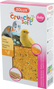 Crunchy Soft Baby 150 g Zolux - Pâtée d'élevage pour oiseaux domestiques