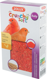 Crunchy Soft Ruby 150 g Zolux - Pâtée d'élevage pour oiseaux domestiques
