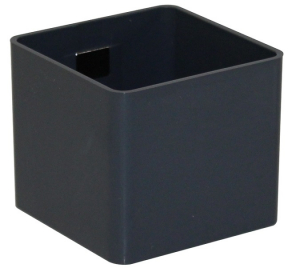 Pot magnétique cube - Kalamitica - Plomb - 6 cm