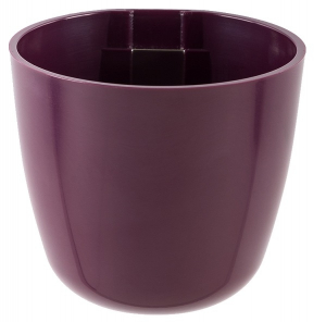 Pot magnétique boule - Kalamitica - aubergine - 6 cm