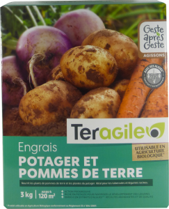 Engrais potager et pommes de terre UAB - Teragile - 3 kg