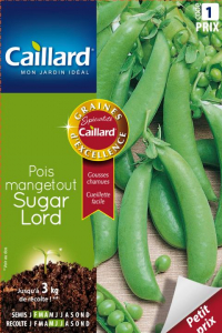 Pois Mangetout Sugar Lord - Caillard  200G