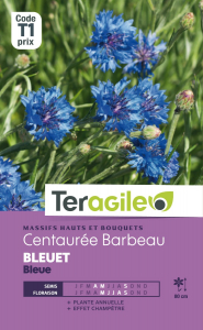 Centaurée Barbeau bleuet bleue - Graines - Teragile