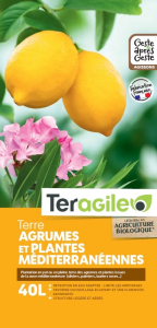 Terreau agrumes et plantes Méditerranéennes Teragile BIOLANDES PIN DECOR - 40 L 