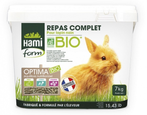 Repas complet pour lapin nain - Hami Form - Optima bio - 7 kg