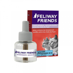 Recharge Feliway friends - Contre les conflits et le stress des chats - 48 ml
