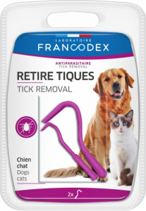 Retire tiques chiens/chats - Francodex